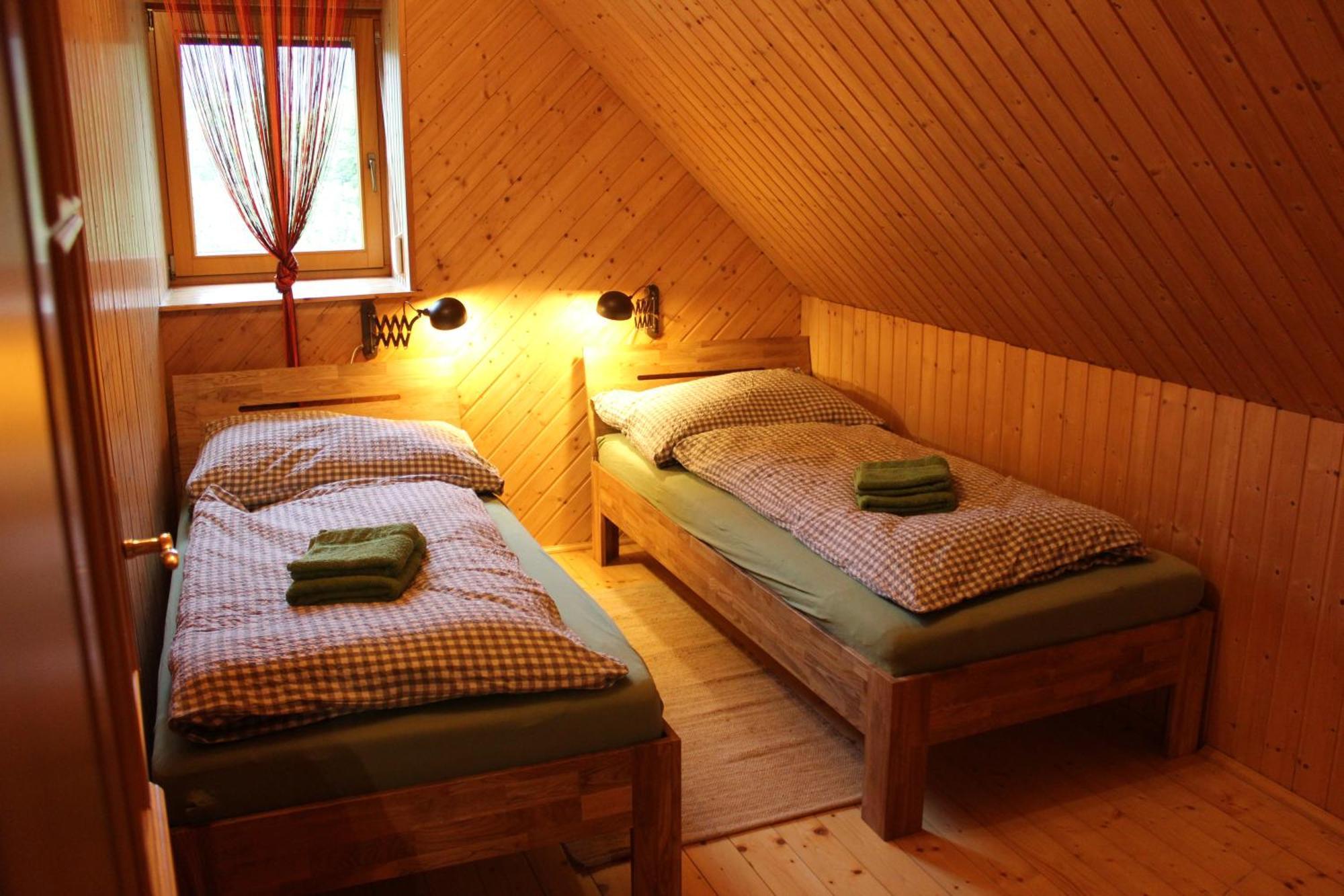 Ferienwohnung Zum Alten Forsthaus Messern Bagian luar foto