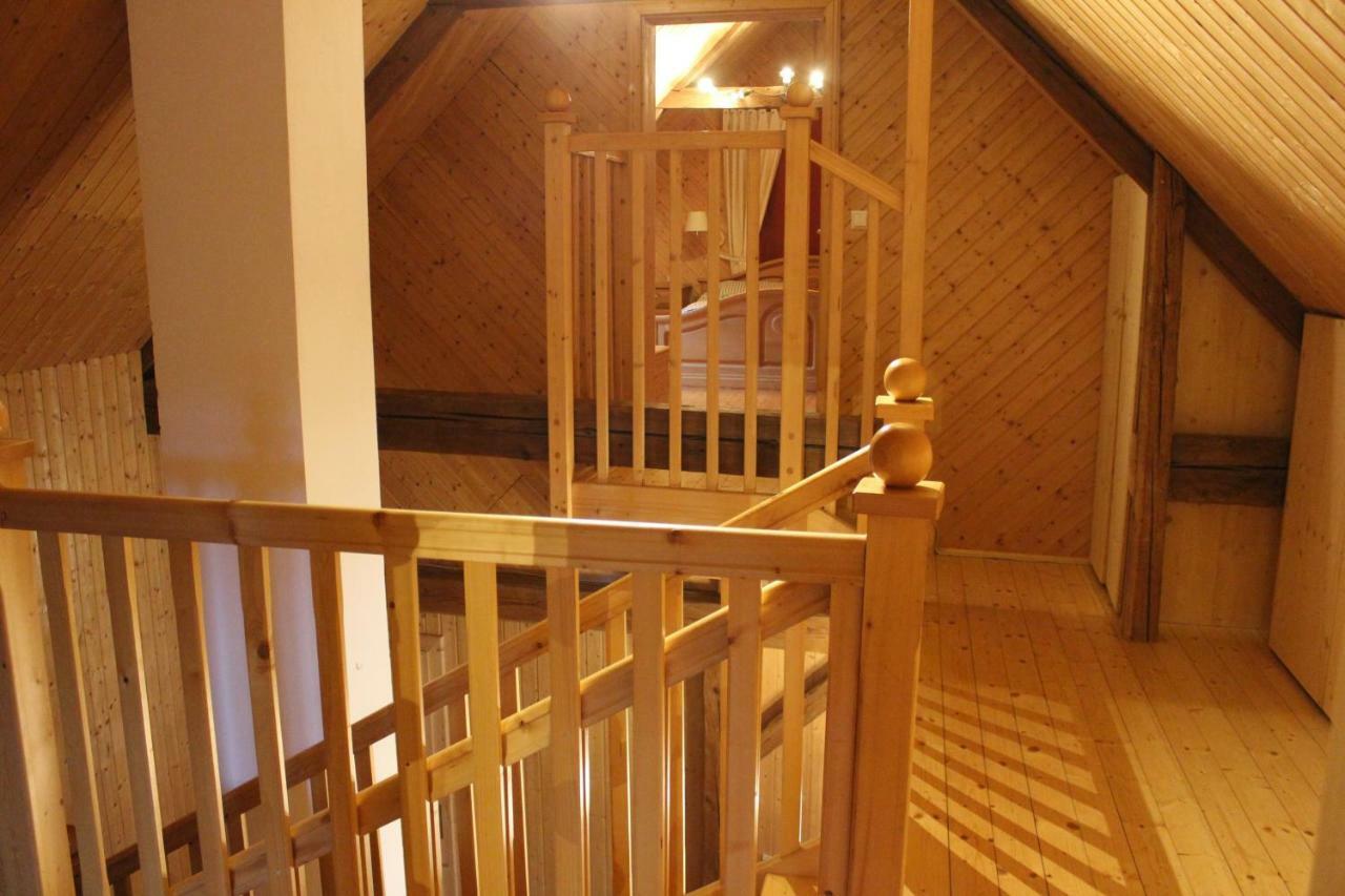 Ferienwohnung Zum Alten Forsthaus Messern Bagian luar foto